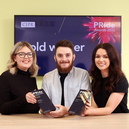 Three PRide Award Wins